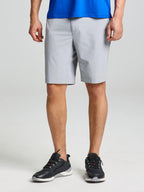 TECH CHINO SHORT - Aluminium