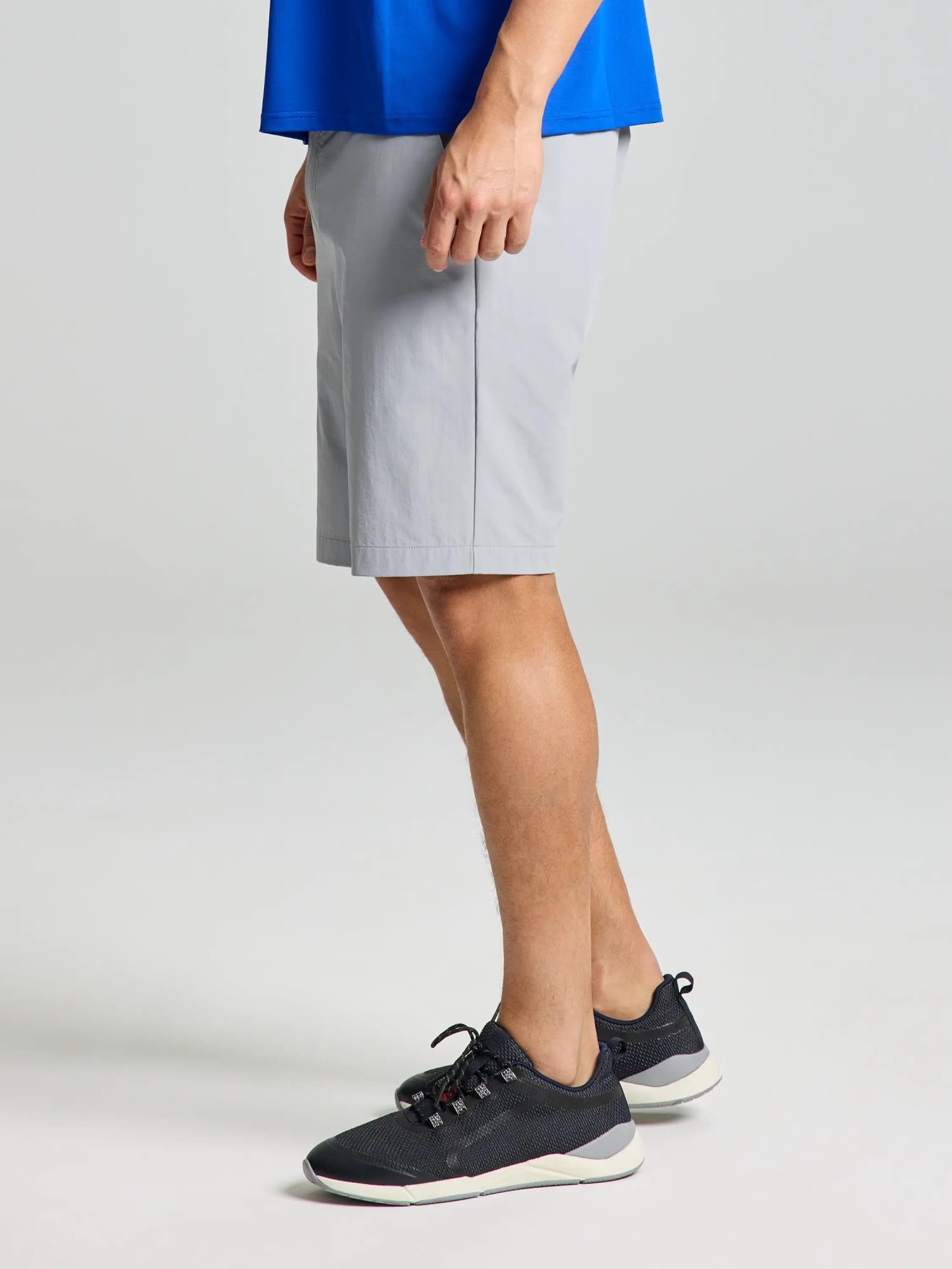TECH CHINO SHORT - Aluminium