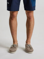 NABUCK BOAT SHOES - Wet Sand