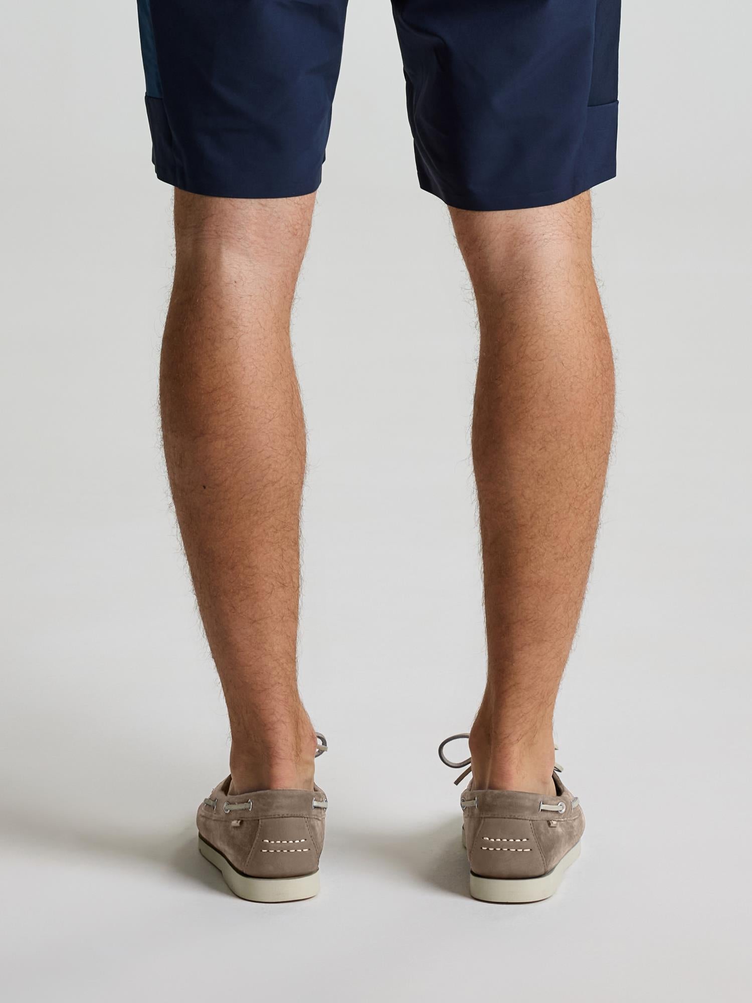 NABUCK BOAT SHOES - Wet Sand