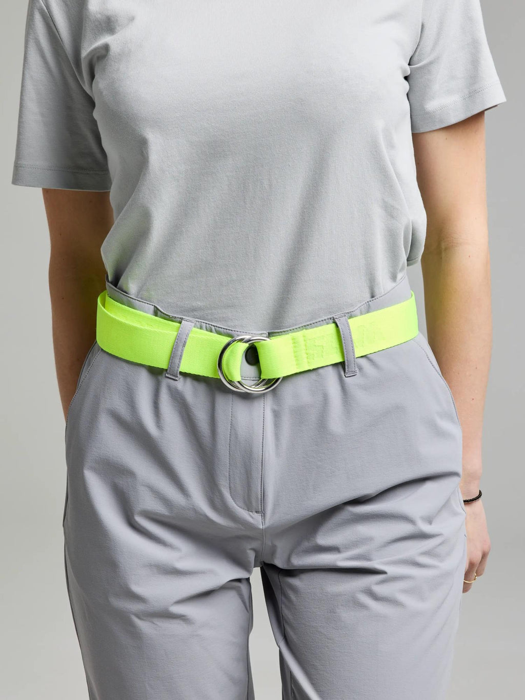 LOGO BELT - Neon Sárga