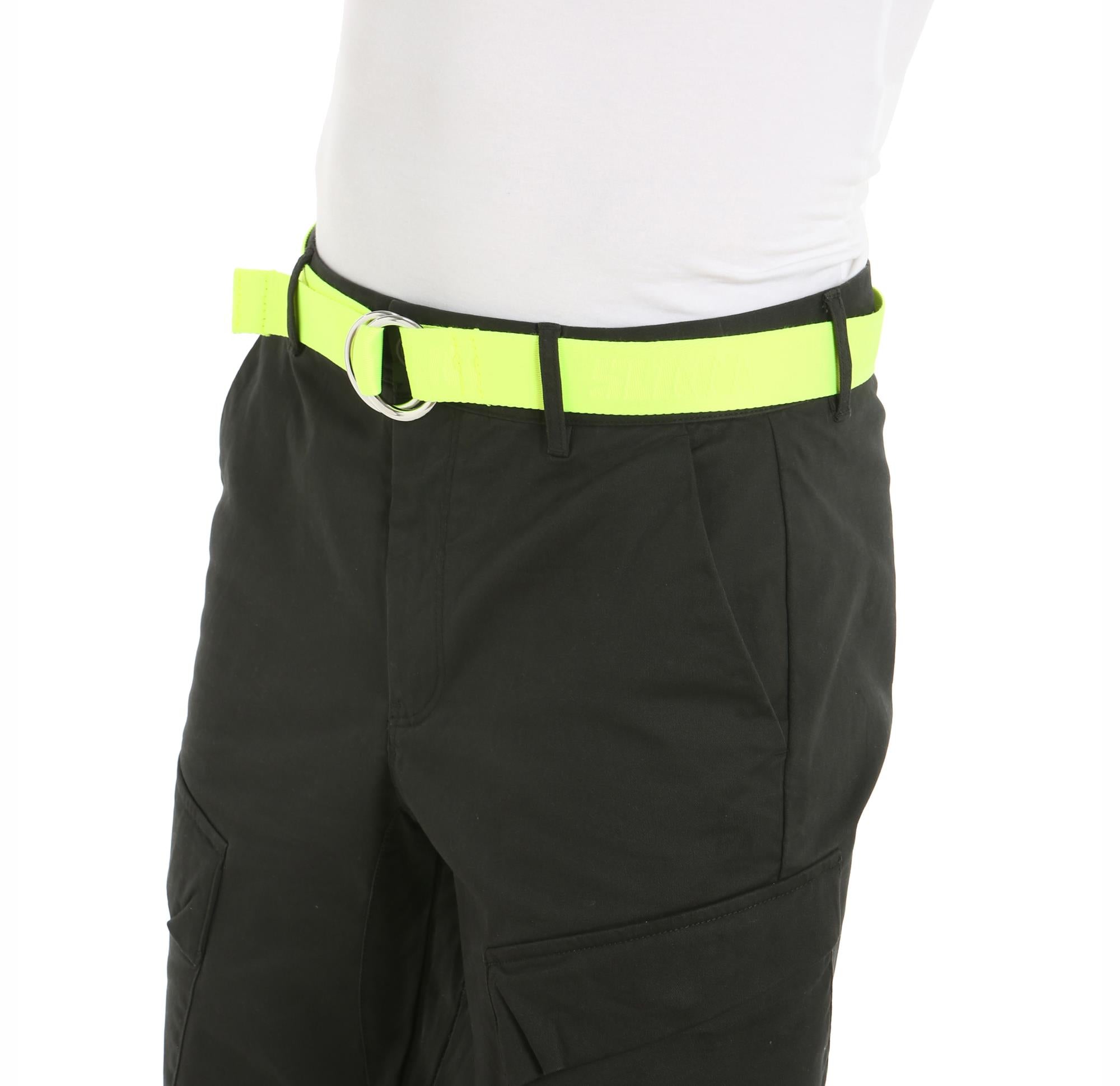 LOGO BELT - Neon Sárga