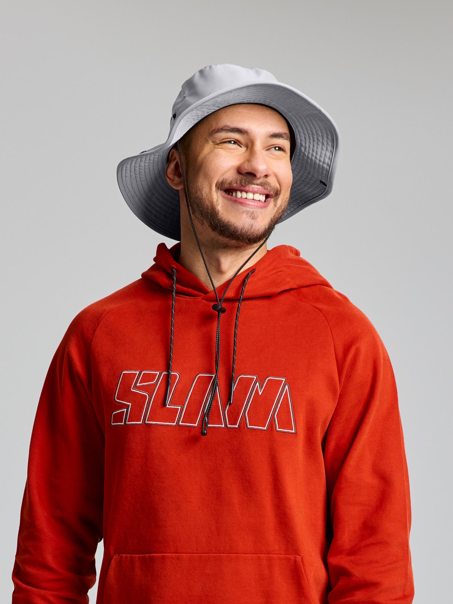 BRIMMED HAT - Aluminium