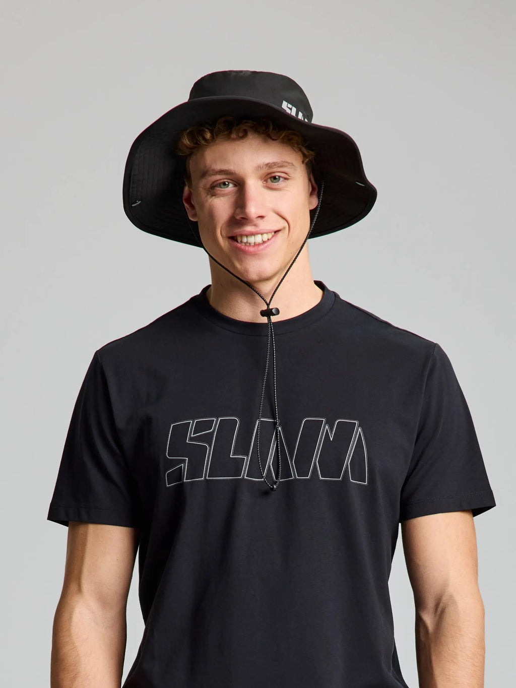BRIMMED HAT - Grafit