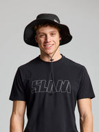BRIMMED HAT - Grafit