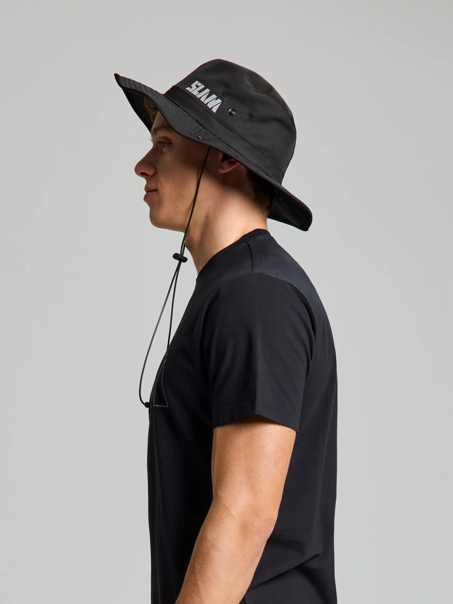 BRIMMED HAT - Grafit