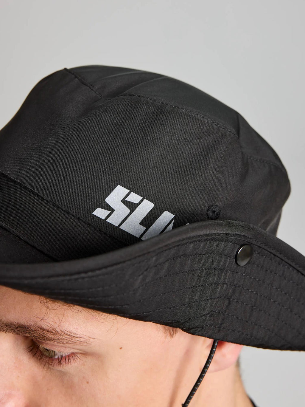 BRIMMED HAT - Grafit