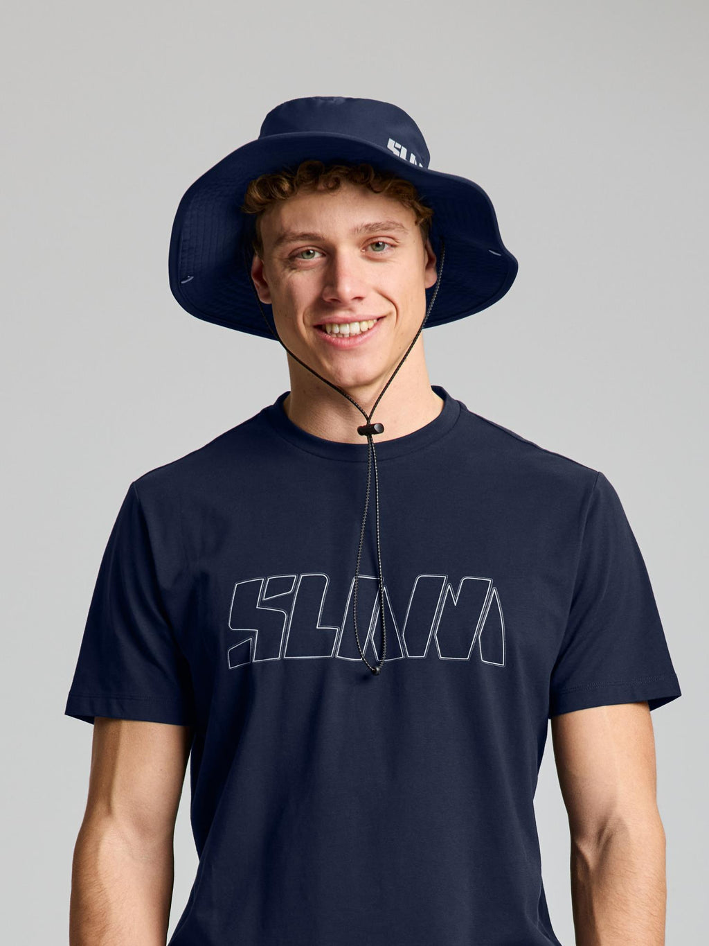BRIMMED HAT - Navy
