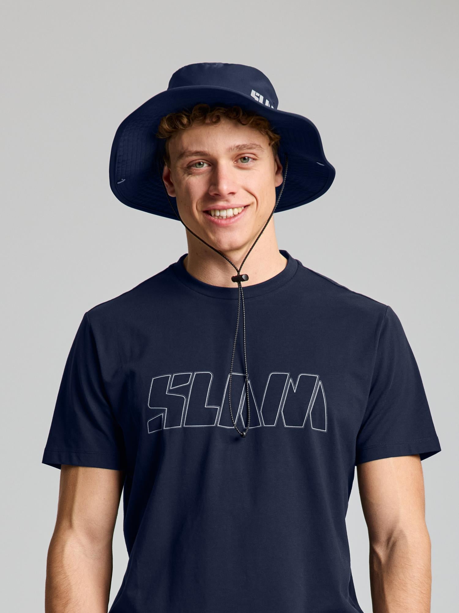 BRIMMED HAT - Navy