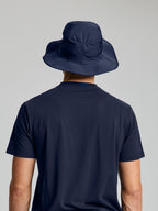 BRIMMED HAT - Navy