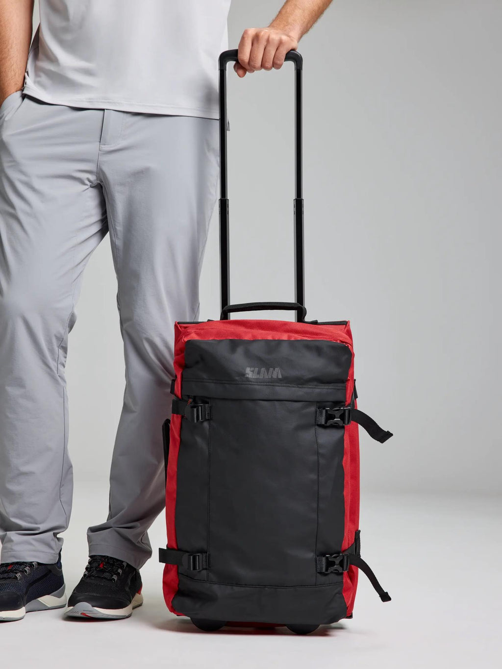 CABIN TROLLEY - Fekete/Piros