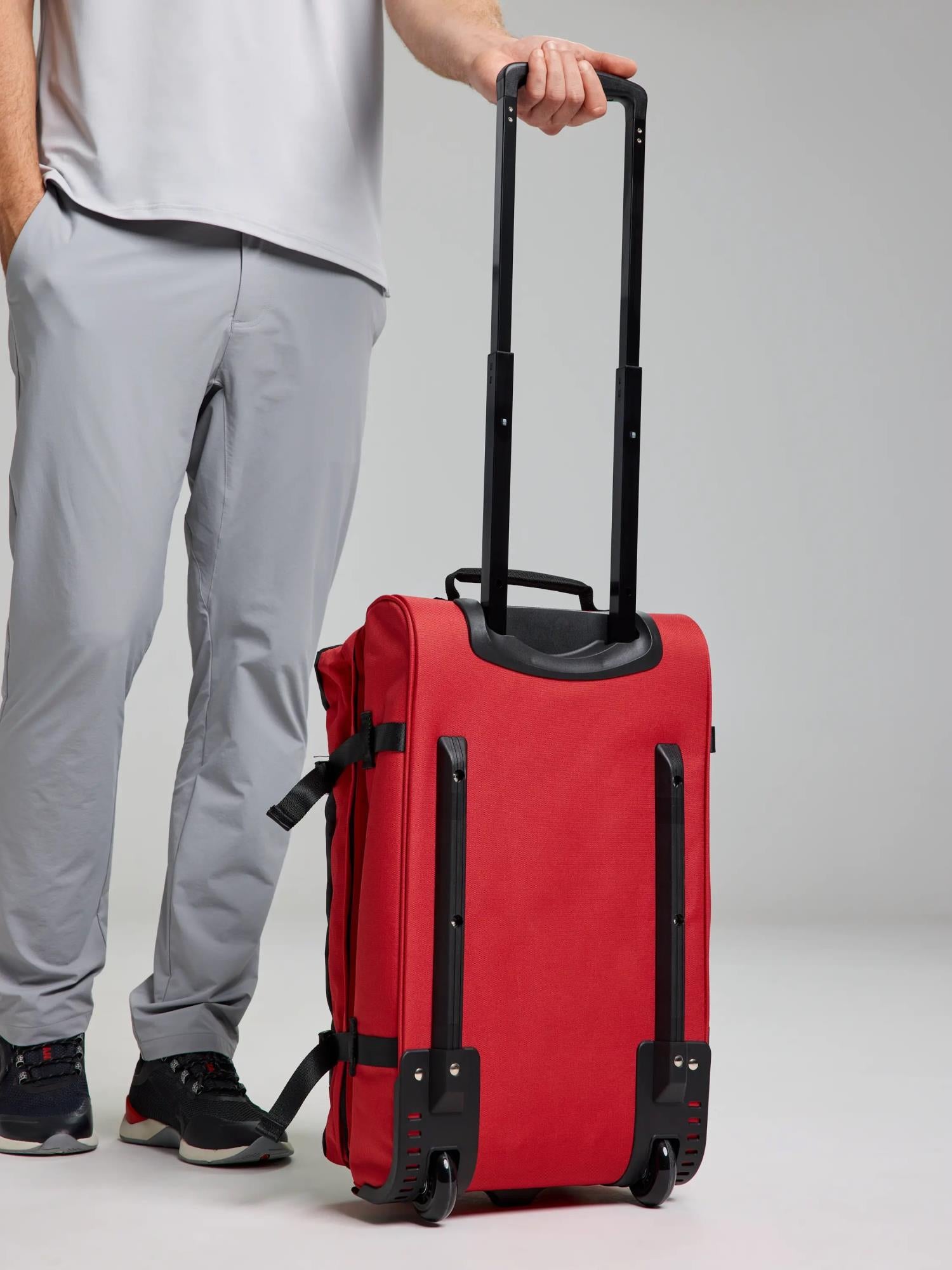 CABIN TROLLEY - Fekete/Piros