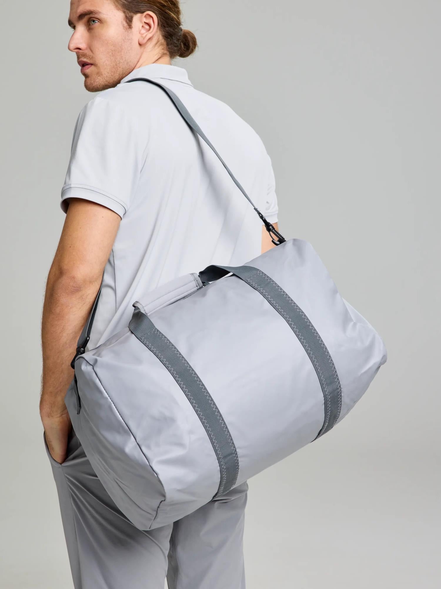 WR DUFFLE BAG M - Aluminium