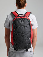 BACKPACK - Fekete/Piros