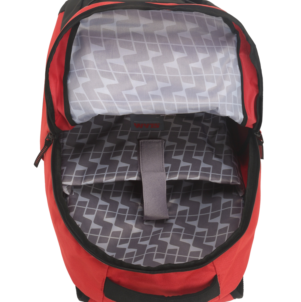 BACKPACK - Fekete/Piros