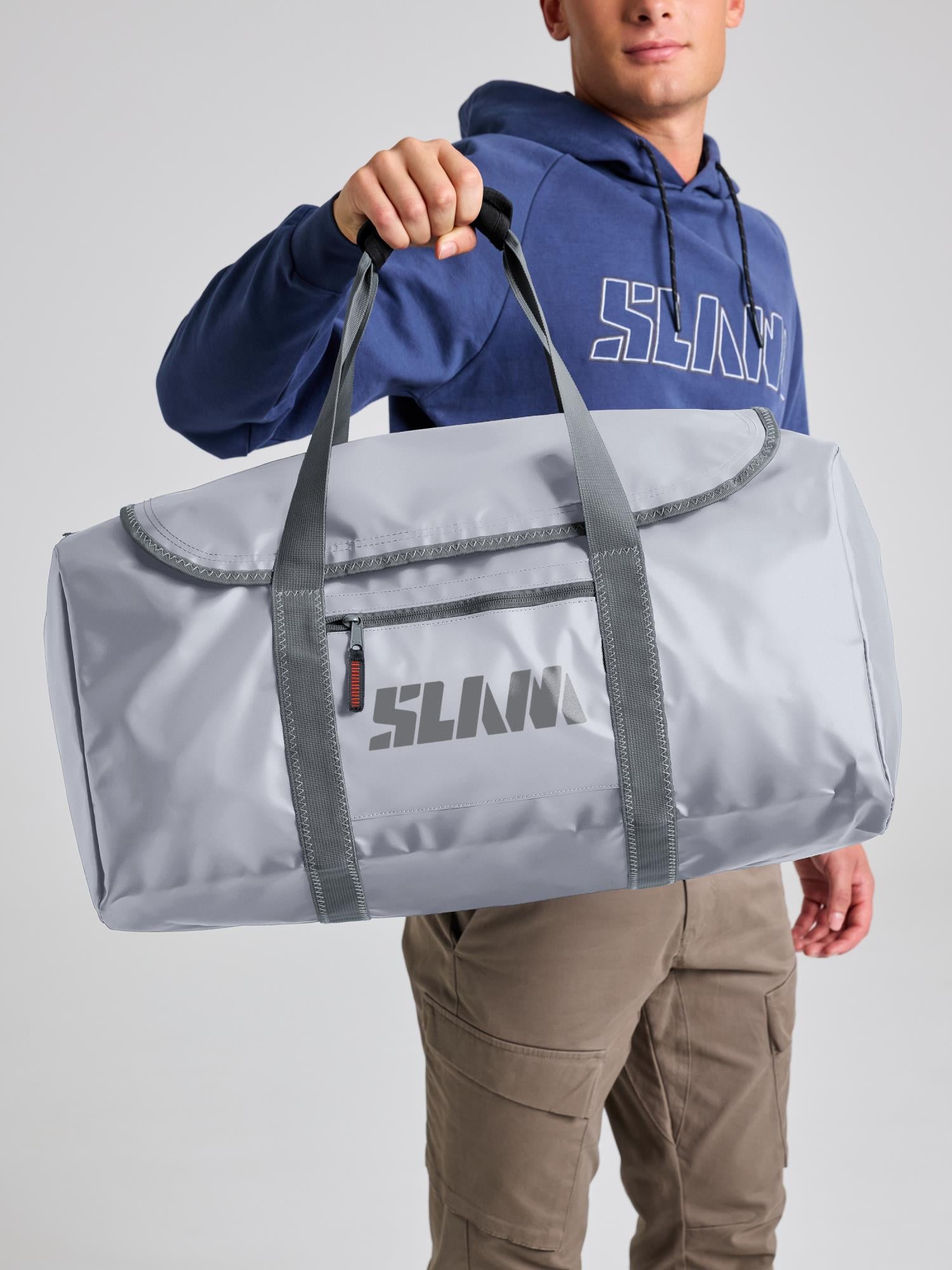 WR DUFFLE BAG L - Aluminium