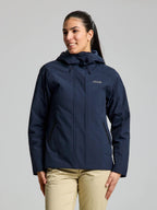 ACT WS HOODED INS JACKET - Navy