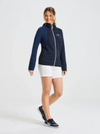 GRAPHIC WS FZ HOODIE - Navy