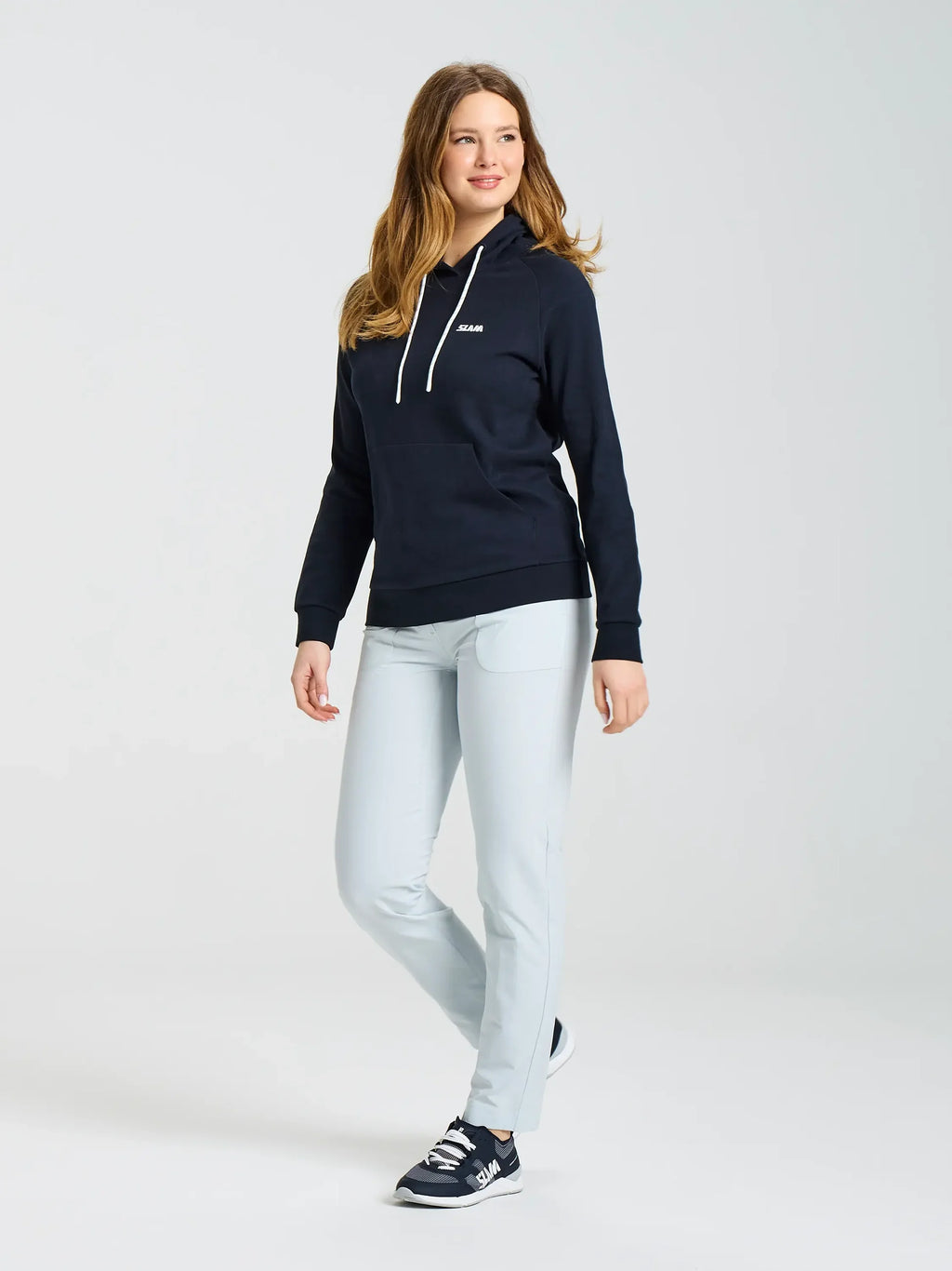 LOGO WS HOODIE - Navy