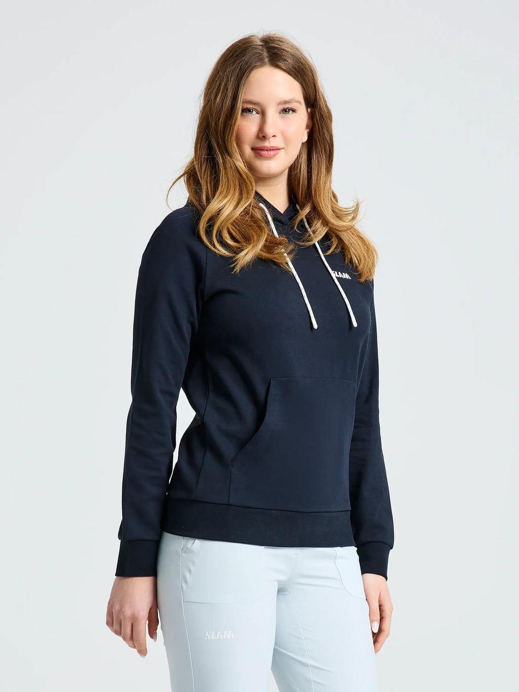 LOGO WS HOODIE - Navy