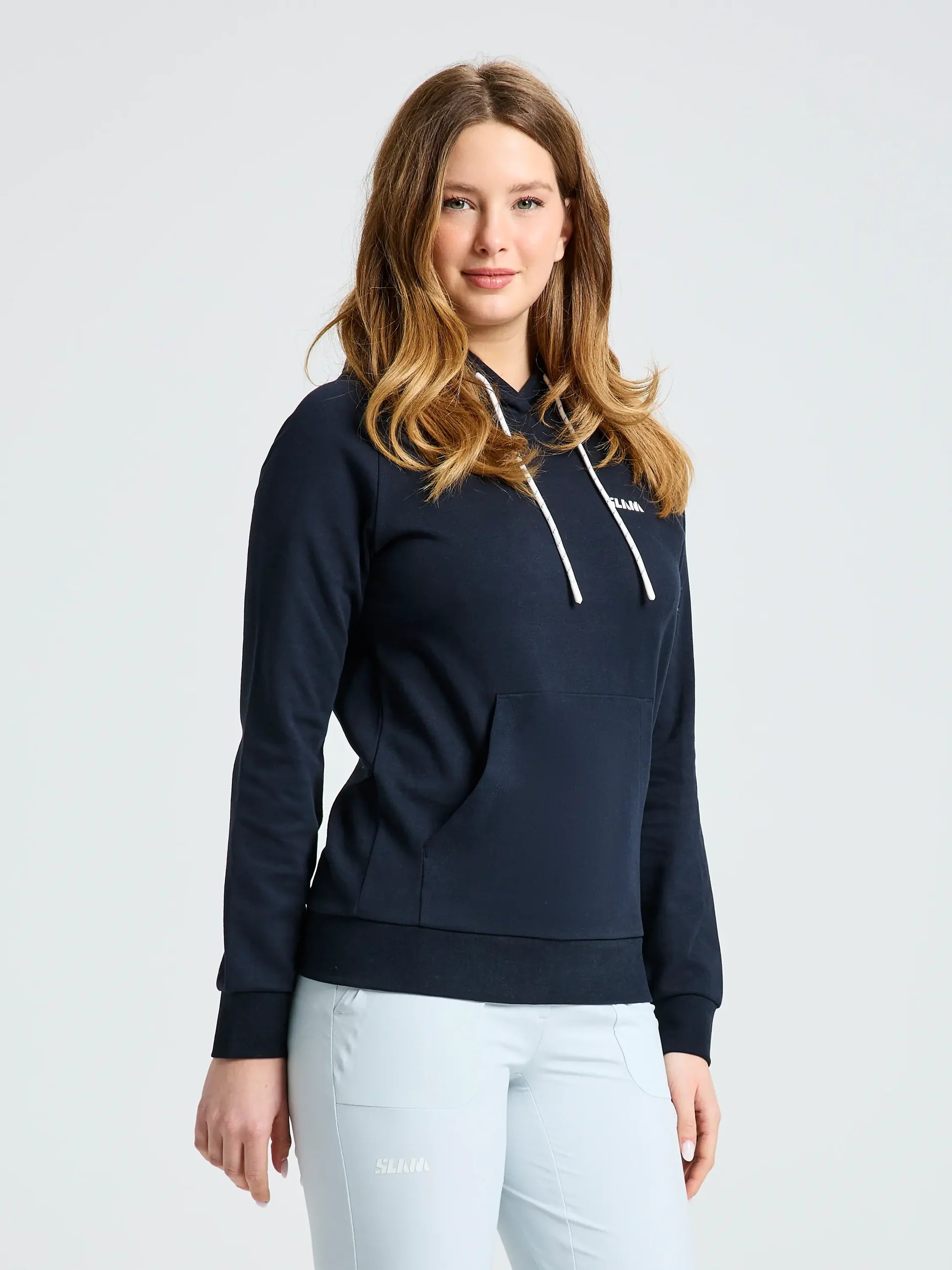 LOGO WS HOODIE - Navy