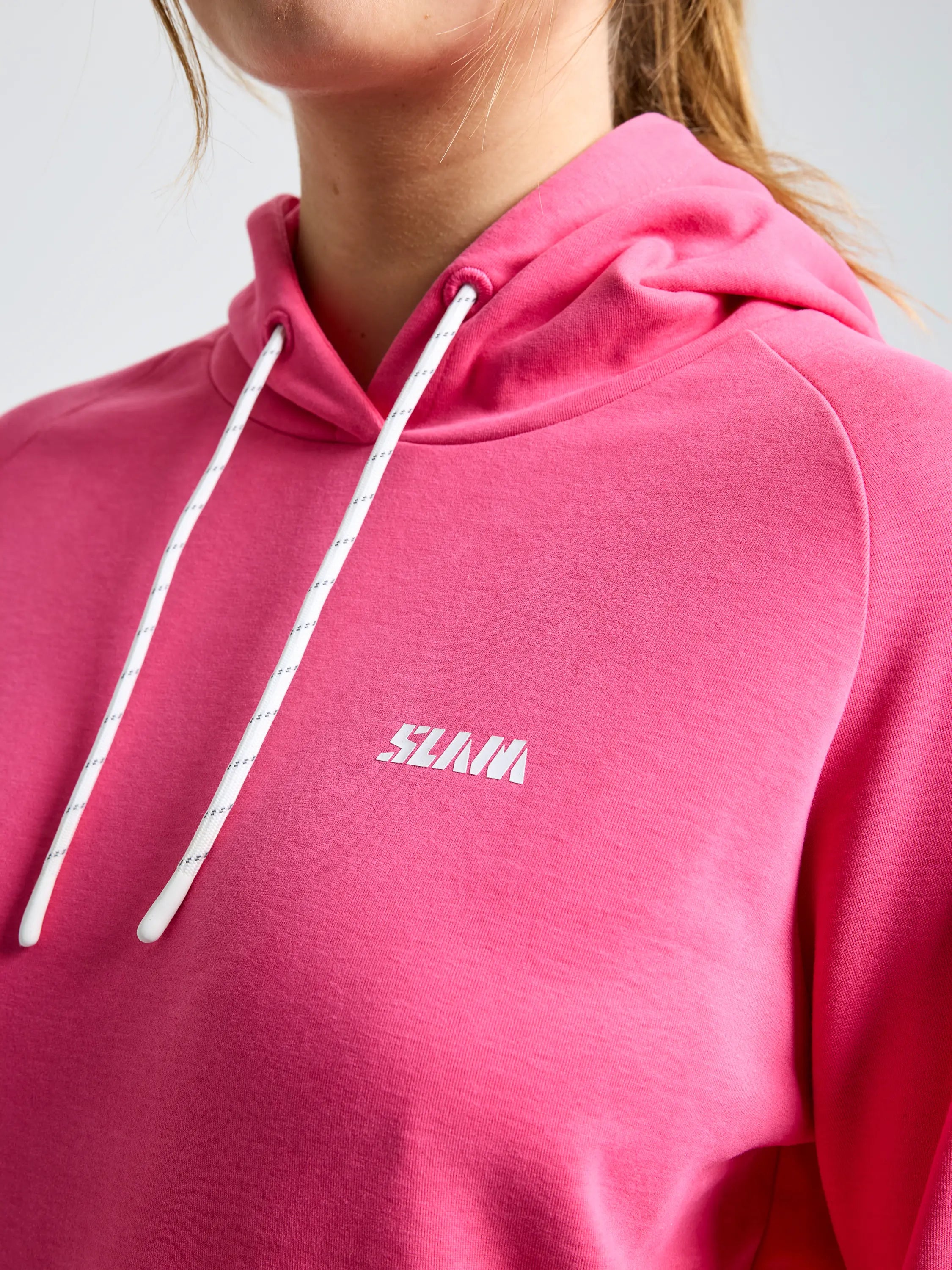 LOGO WS HOODIE - Pink