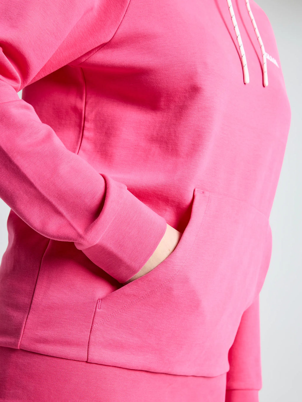 LOGO WS HOODIE - Pink