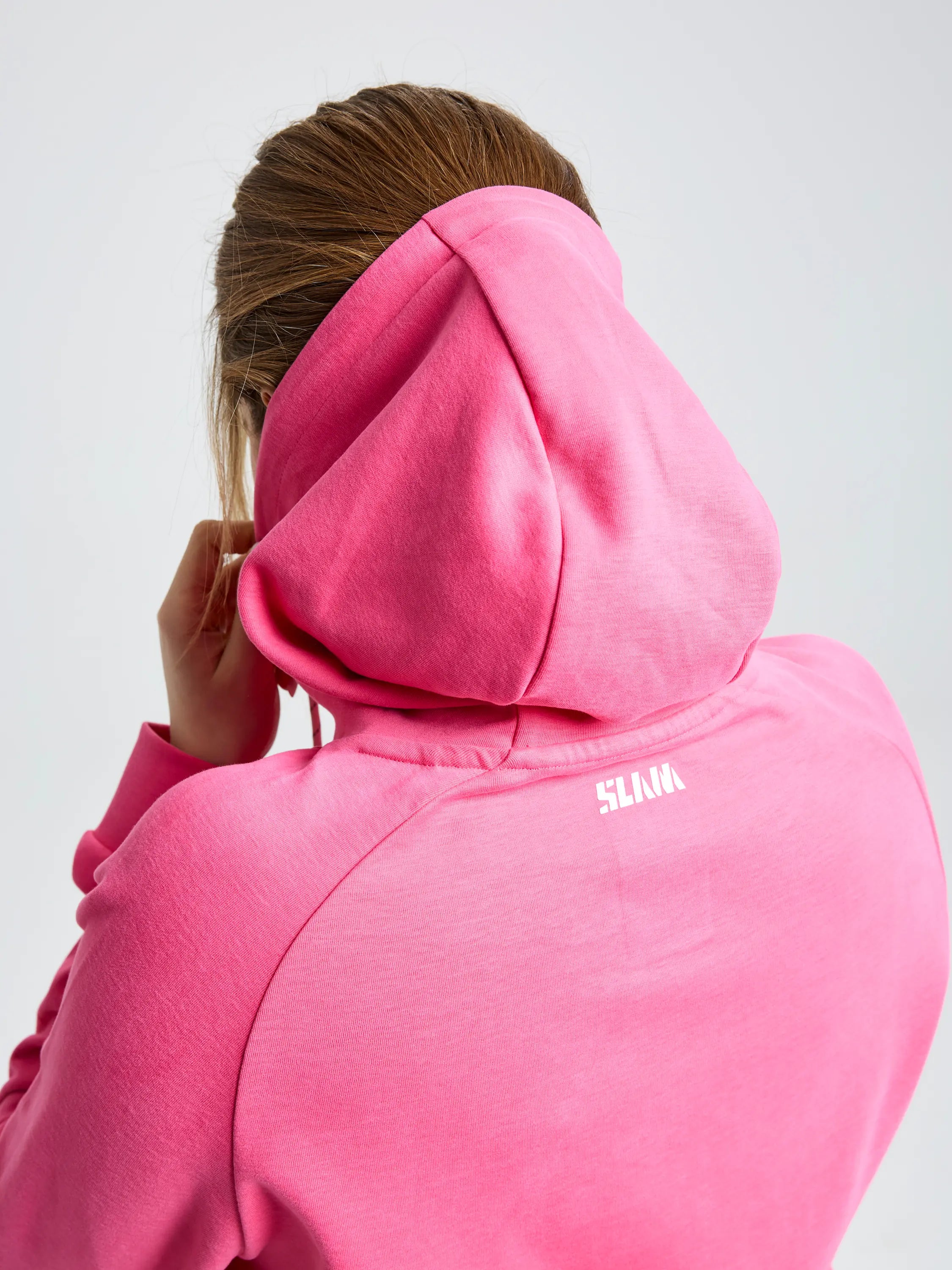 LOGO WS HOODIE - Pink