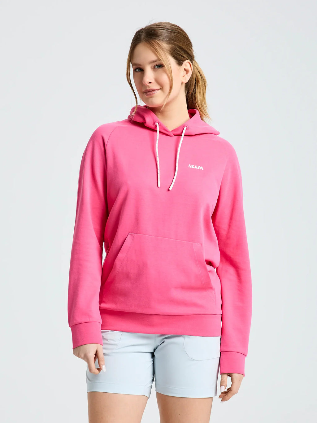 LOGO WS HOODIE - Pink