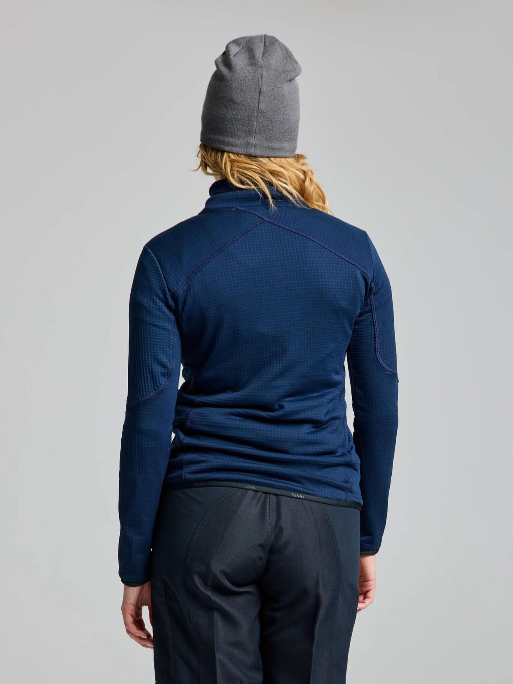 ACT WS GRID FLEECE - Navy