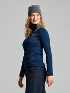 ACT WS GRID FLEECE - Navy