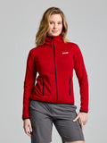 ACT WS GRID FLEECE - Chili