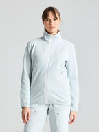 ALTURA WS FZ GRID FLEECE - Szürke