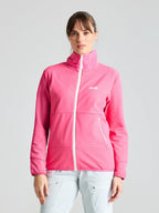 ALTURA WS FZ GRID FLEECE - Pink