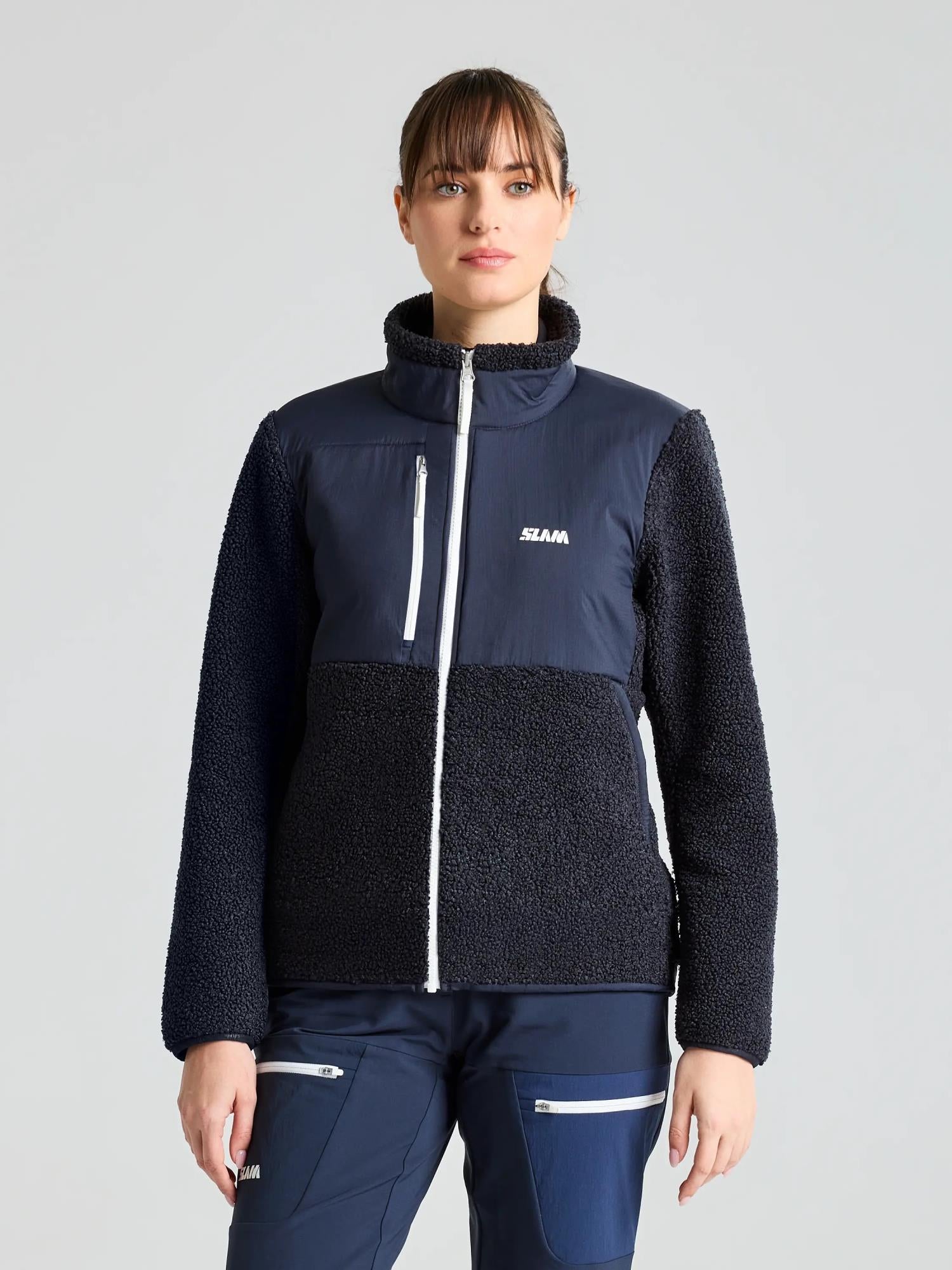 ALTURA WS FZ FLEECE - Navy
