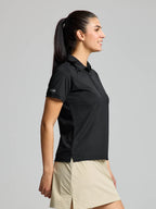 WS TECH PIQUE POLO SS - Fekete
