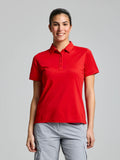 WS TECH PIQUE POLO SS - Piros