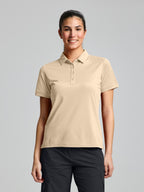 WS TECH PIQUE POLO SS - Dry Sand