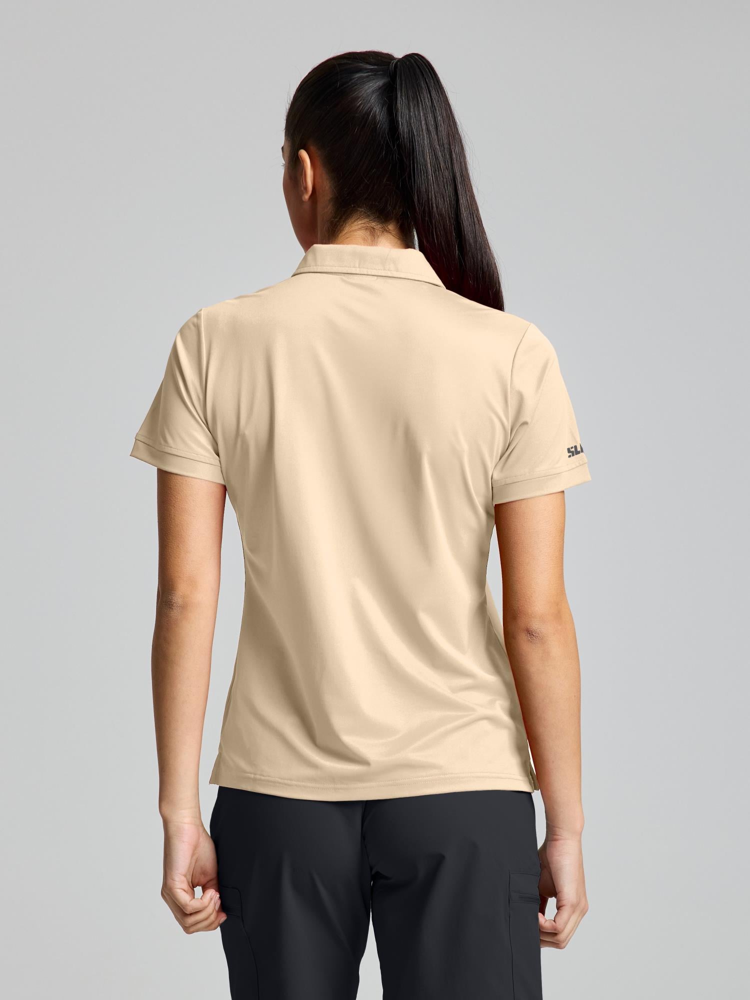WS TECH PIQUE POLO SS - Dry Sand