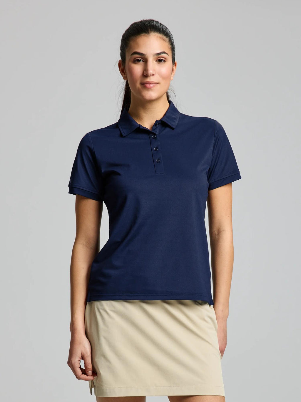 WS TECH PIQUE POLO SS - Navy