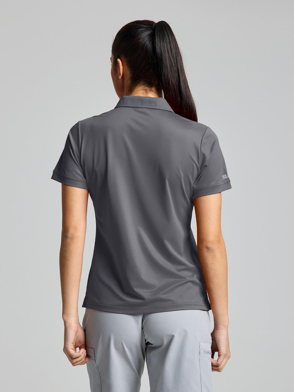 WS TECH PIQUE POLO SS - Titánium