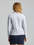 WS TECH PIQUE POLO LS - Szürke