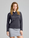 WS TECH PIQUE POLO LS - Titánium
