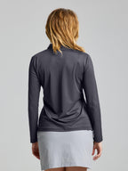 WS TECH PIQUE POLO LS - Titánium