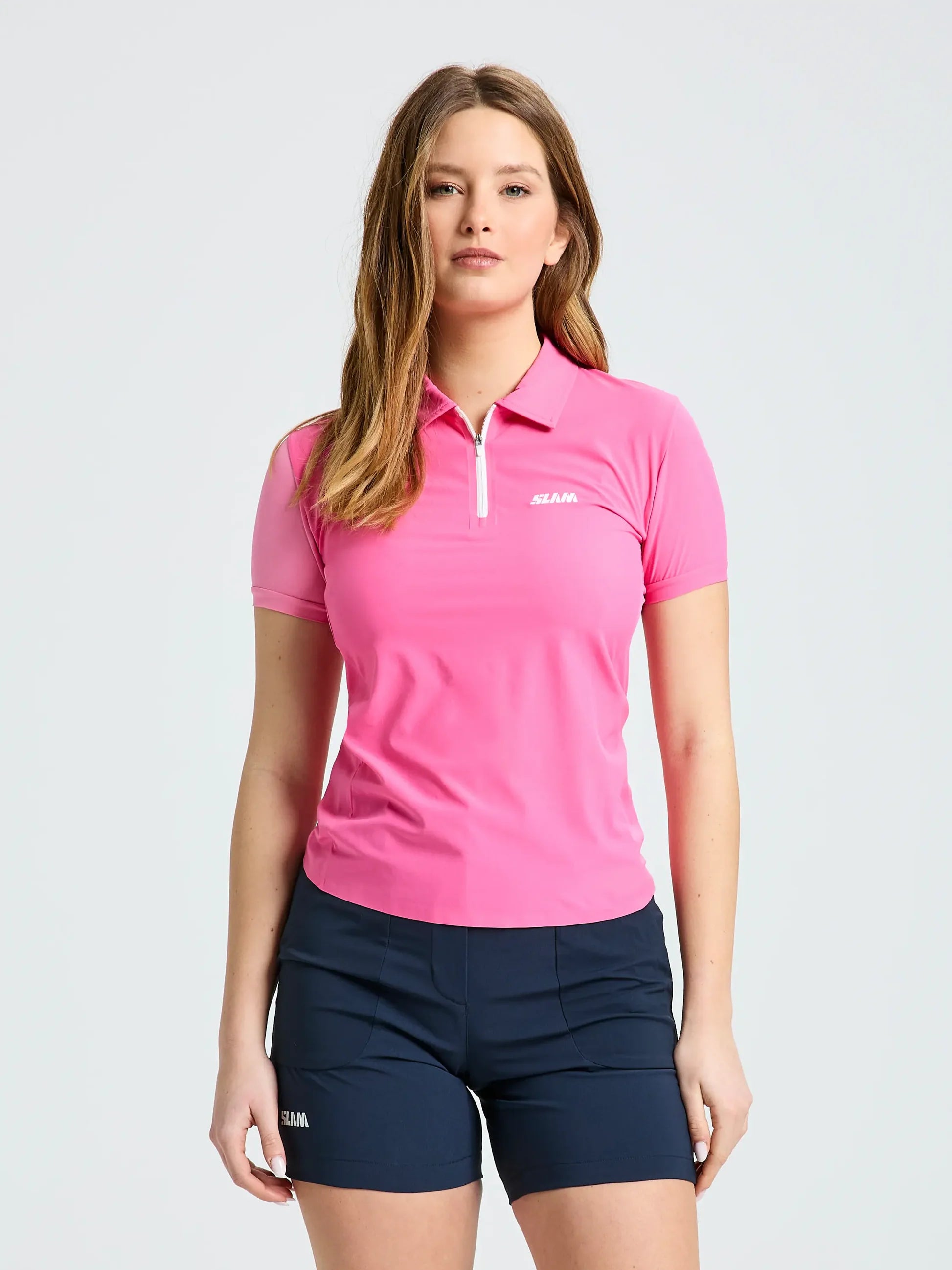 OD WS TECH POLO SS - Pink