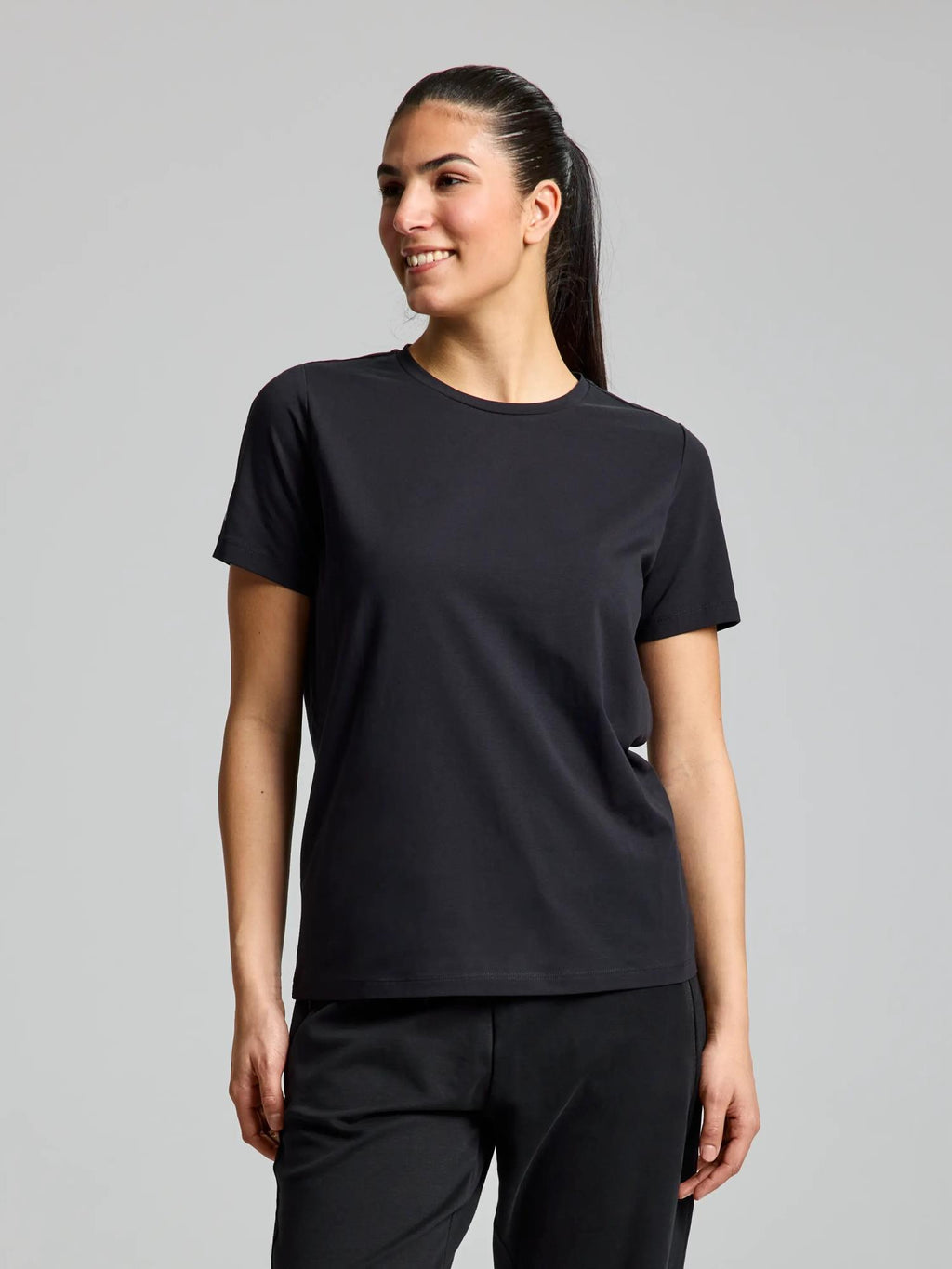 DECK WS T-SHIRT - Fekete