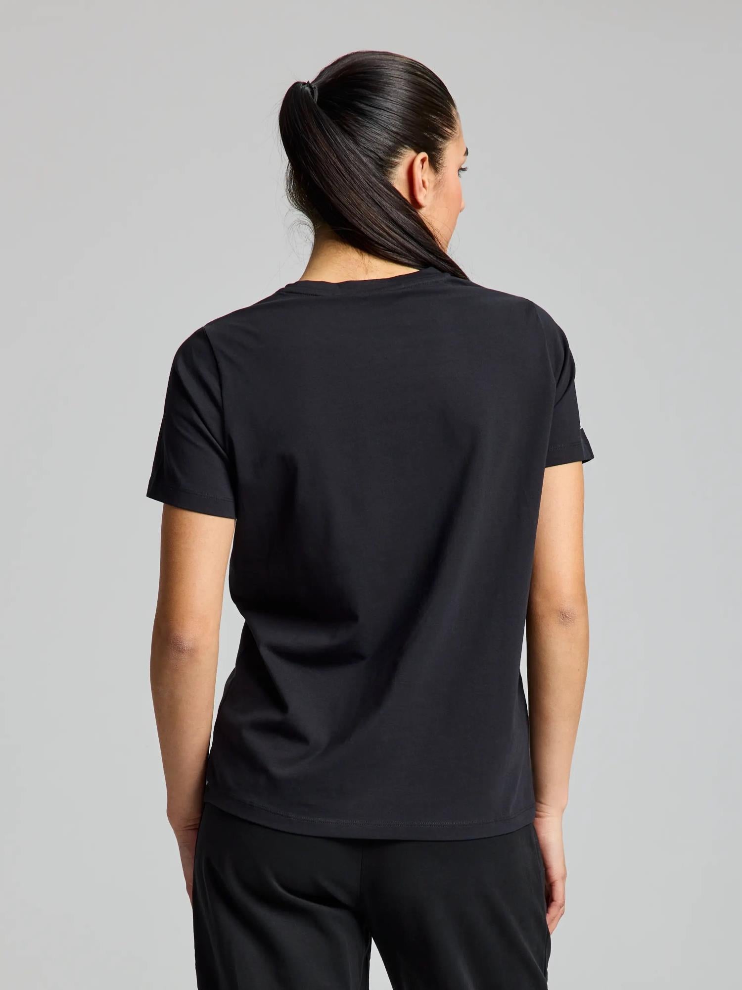 DECK WS T-SHIRT - Fekete