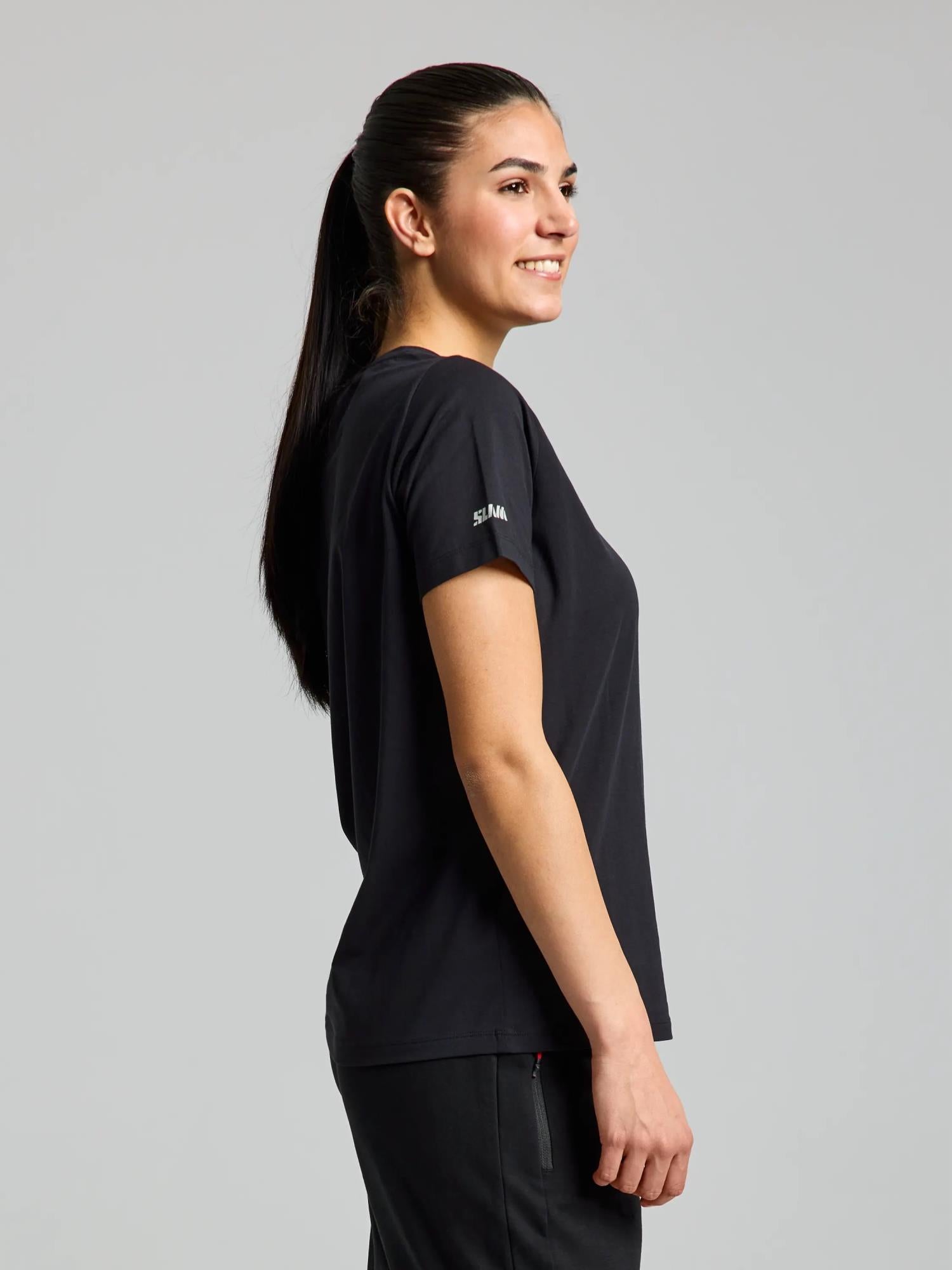 DECK WS T-SHIRT - Fekete