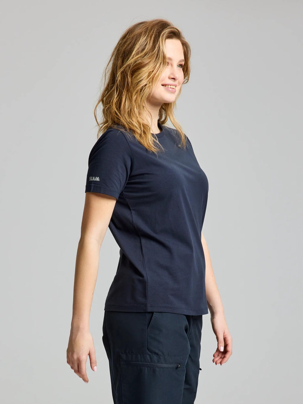 DECK WS T-SHIRT - Navy