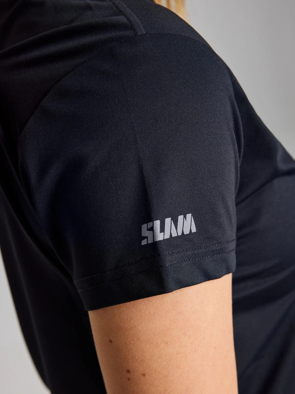 WS TECH PIQUE T-SHIRT - Fekete